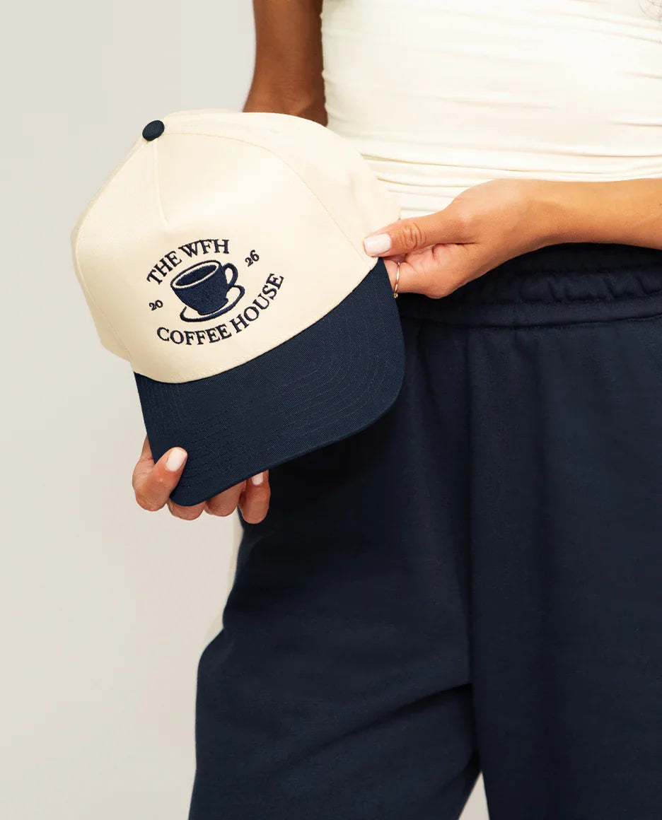 WFH Coffee House Trucker Hat.