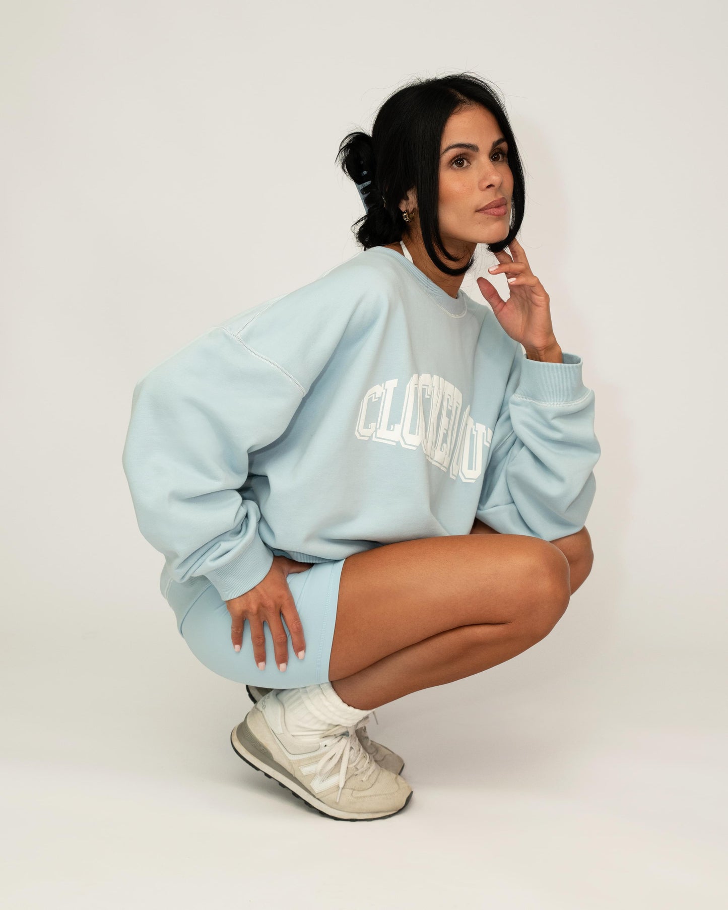 Clocked Out Oversized Crewneck.