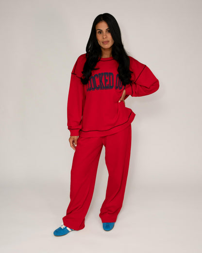 Clocked Out Oversized Crewneck.