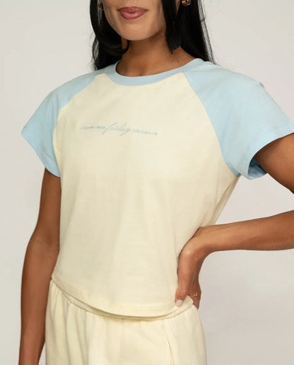 Summer Friday Season Baby Tee.