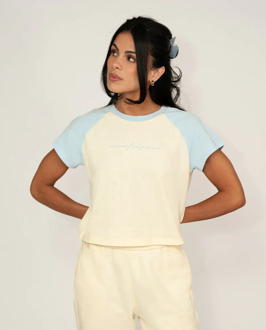 Summer Friday Season Baby Tee.