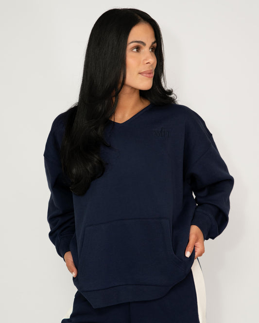 WFH V-Neck Hoodie.