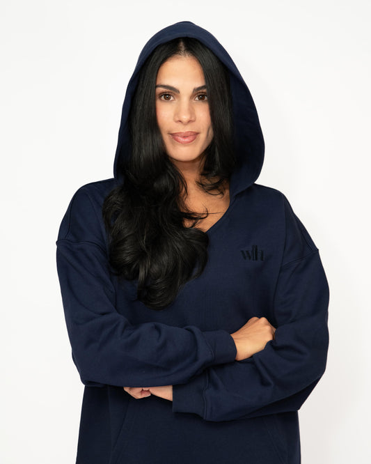 WFH V-Neck Hoodie.